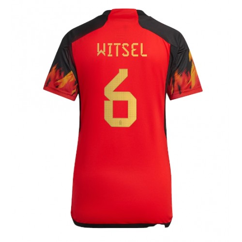 Dres Belgija Axel Witsel #6 Domaci za Žensko SP 2022 Kratak Rukav